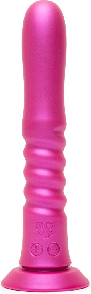 Romp Jiggle Thrusting Dildo Vibrator Pink