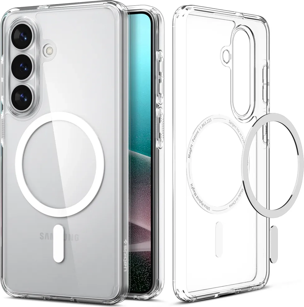 Spigen Ultra Hybrid MagSafe - clear white - Samsung Galaxy S26