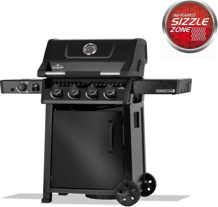 napoleon freestyle 425 pro med sizzle zone, sort