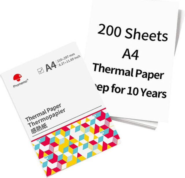 Phomemo A4 Termopapir 200 Ark