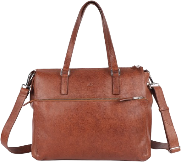 Adax Napoli Malika 14" arbejdstaske caramel