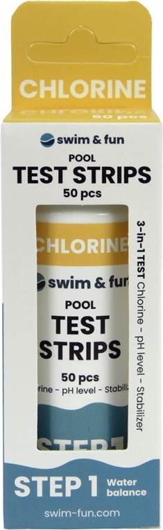 pool test strips 50 stk. - swim & fun
