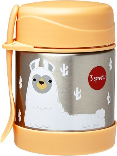 3 Sprouts Termo Madbeholder i Rustfrit Stål - 350ml - Lama