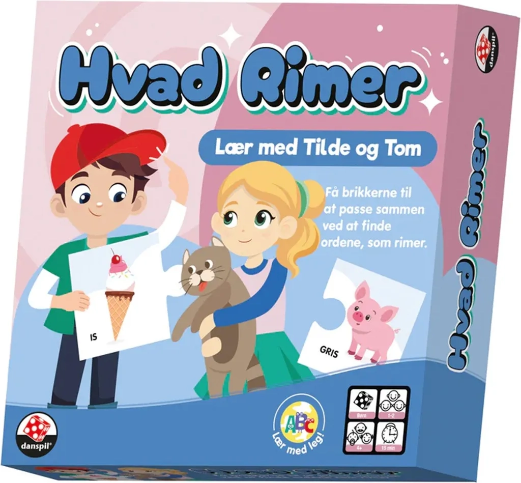 Danspil Hvad rimer