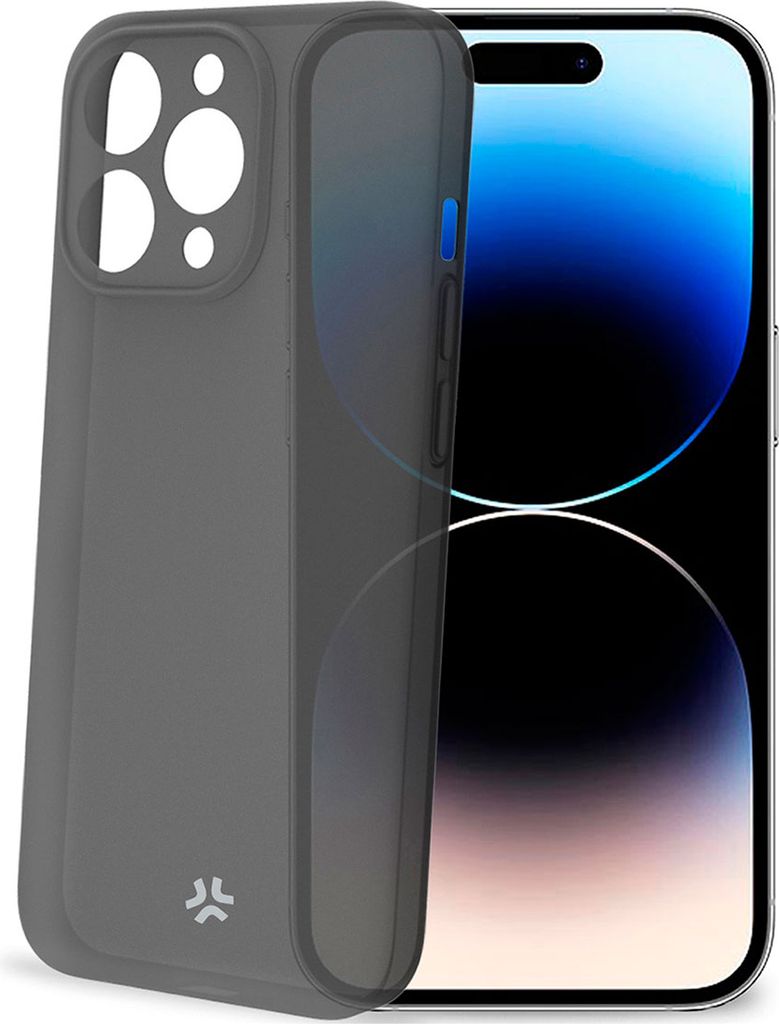 SPACE Super tyndt etui til iPhone 15 Pro Sort