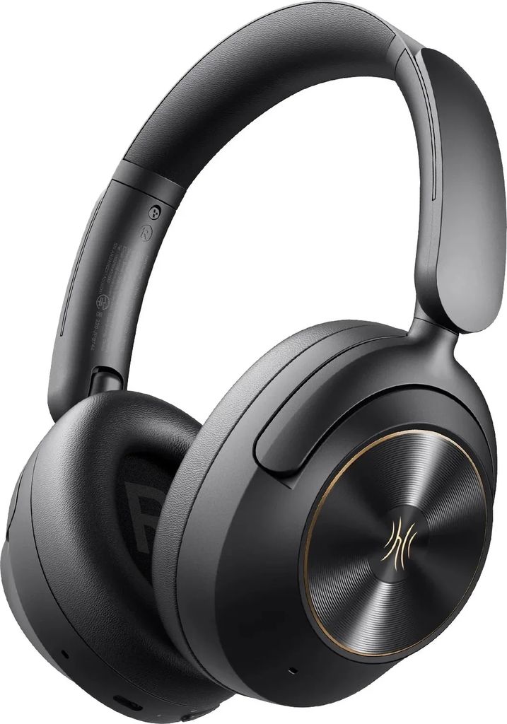 focus a6 - trådløse hodetelefoner med aktiv støyredusering 48db, bluetooth 6.0, over øret, hi-res-lyd, ldac, innebygd mikrofon, appstyring - perfekt for pendling, arbeid, reise og musikkelskere som vil fordype seg