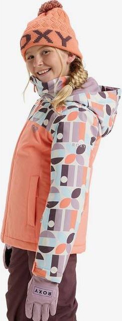 Roxy Girls Snowboard Jacket Galaxy - Blanc