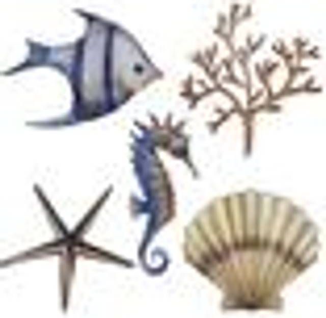 borddekorationer shellfish
