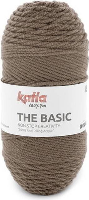 Katia Garn The Basic 50g Muldvarpebrun
