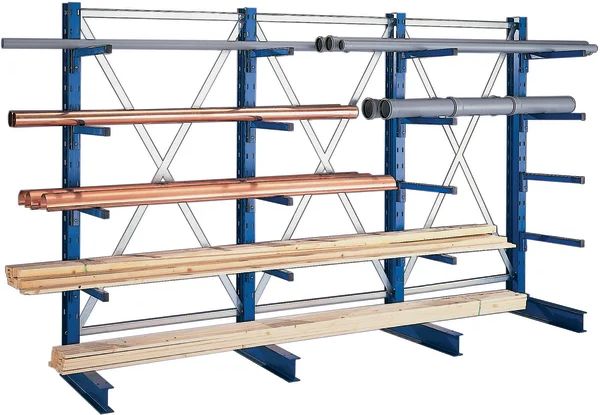 Meta Multistrong Light Tilbygsreol 200x100x60 Reolsystem
