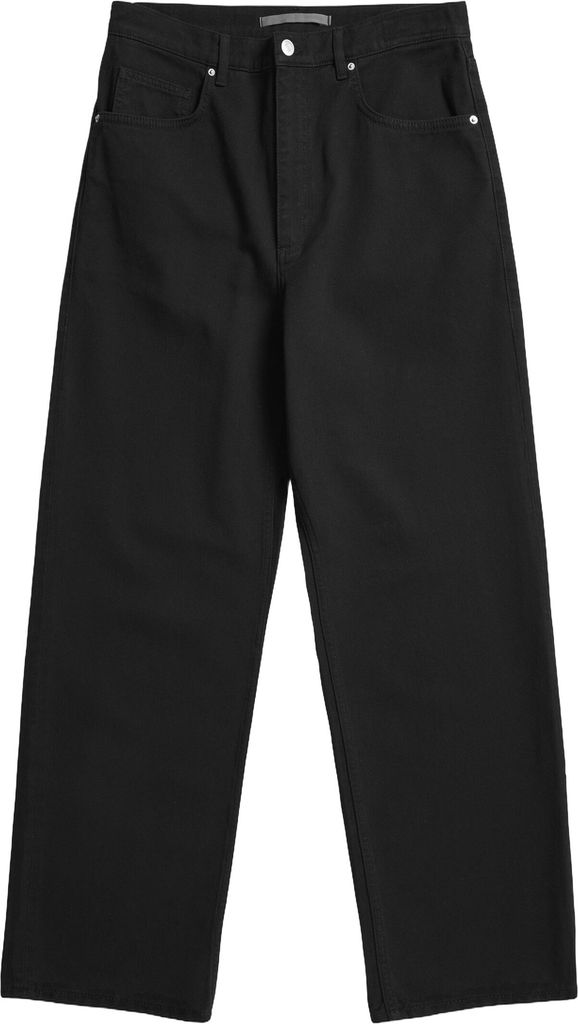 Norse Projects Korshavn Relaxed 5 Pocket Heavy Twill Mand Sort Bukser Str 30 - hos Magasin
