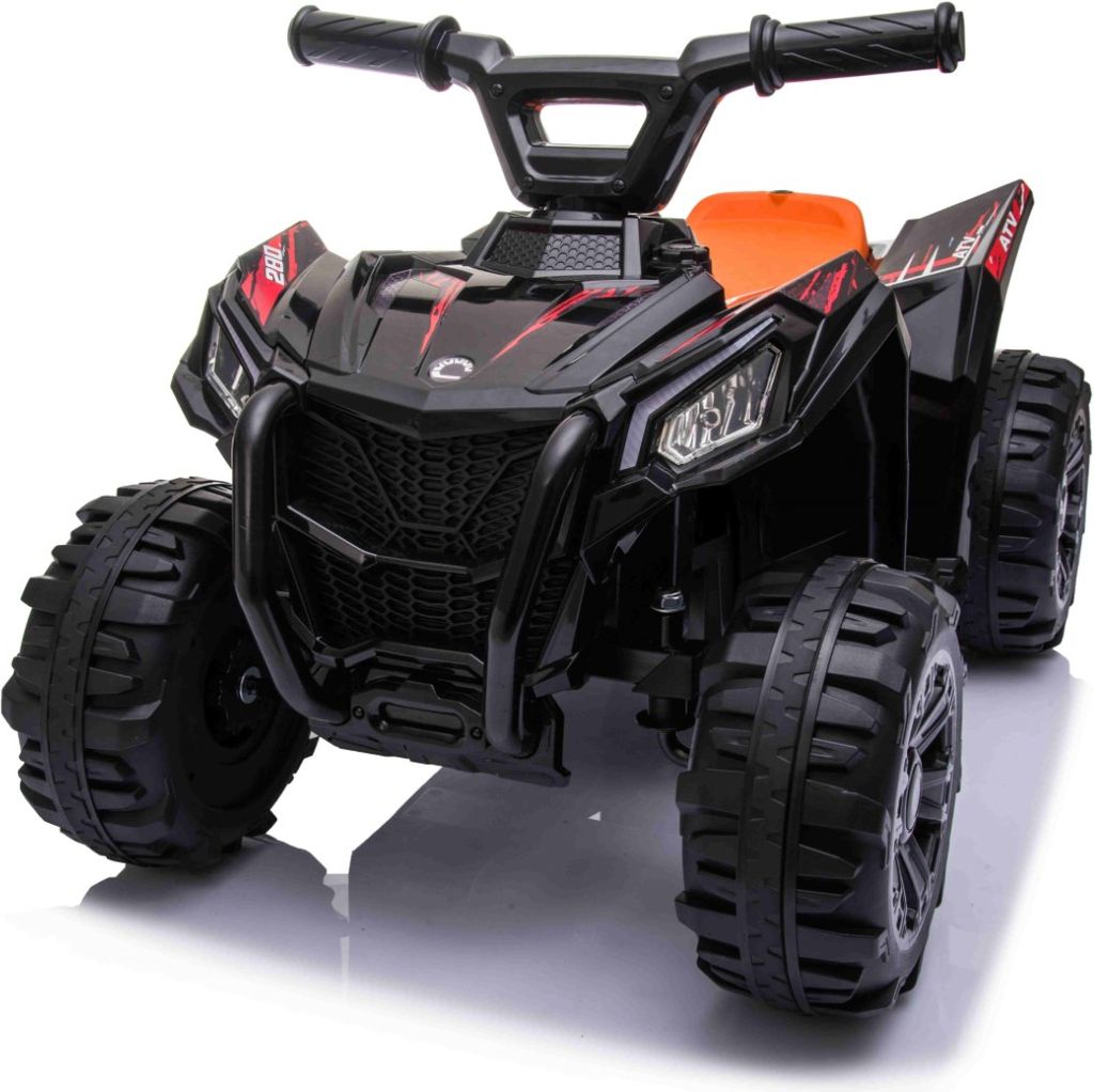 Megaleg EL Børne ATV Til Børn 7.2V Sort