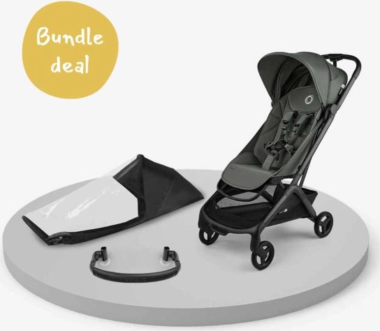 bugaboo butterfly 2 inkl. regntrekk og bøyle