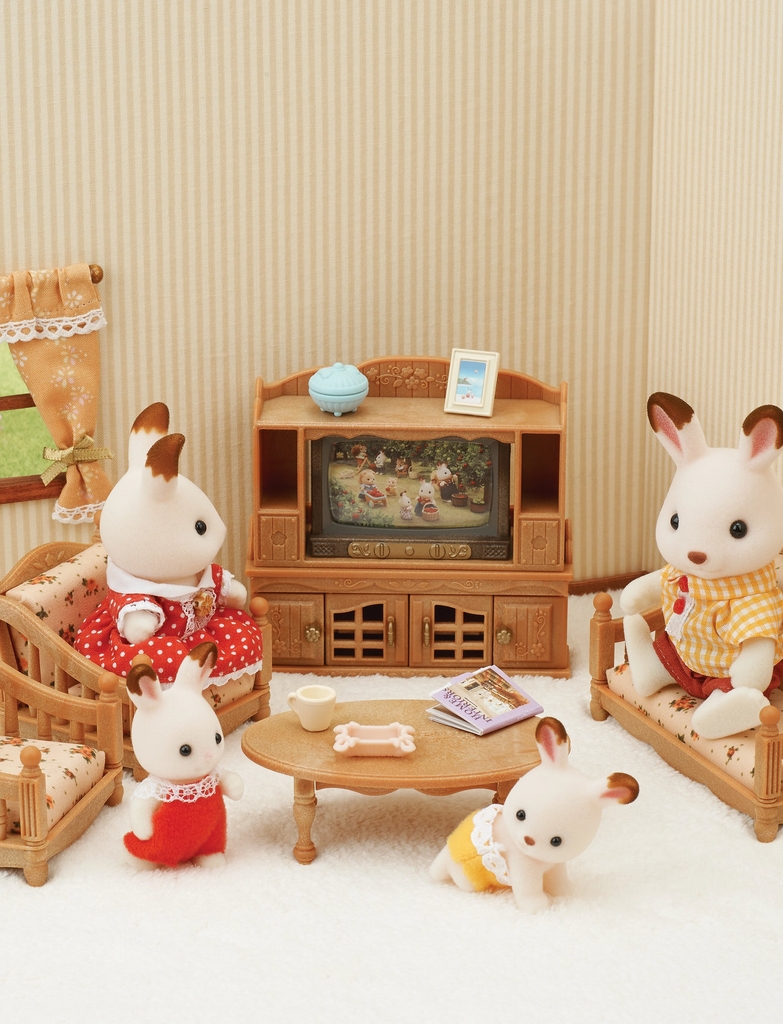 SYLVANIAN FAMILIES Comfy Living Room Set |Multi/patterned |One Size