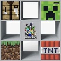 Minecraft Oppbevaringshylle Vegghylle