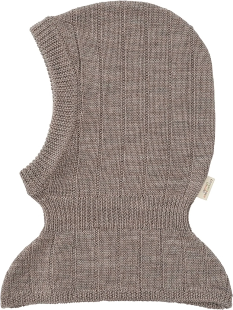 Copenhagen Colors Elefanthue Rib Merinould - Natural Melange / 9 mdr-3 år