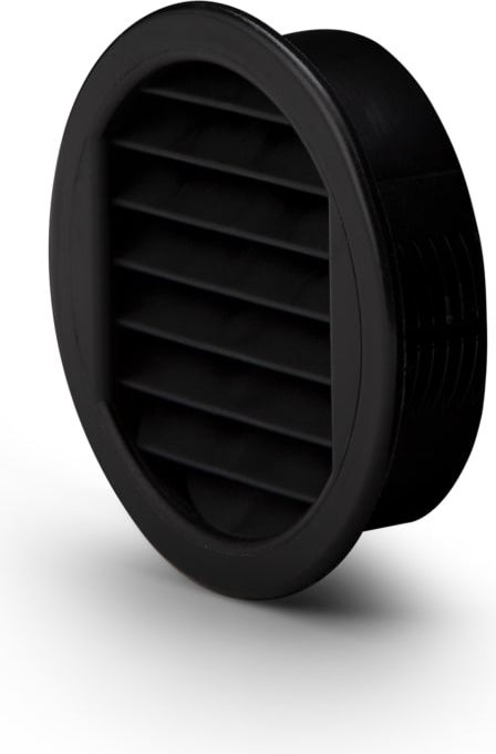 fresh skabsrist, ø80 mm, sort