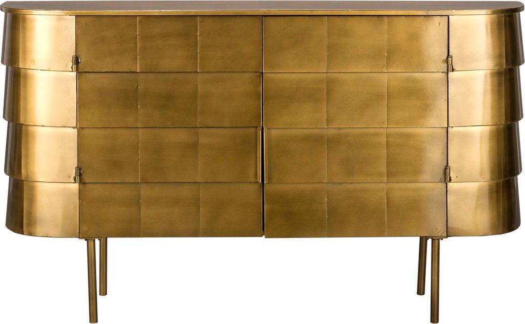 hanna, skænk, brungrå, jern (l: 26 x h: 70 x b: 117 cm.) fra dutchbone • køb på likehome.dk