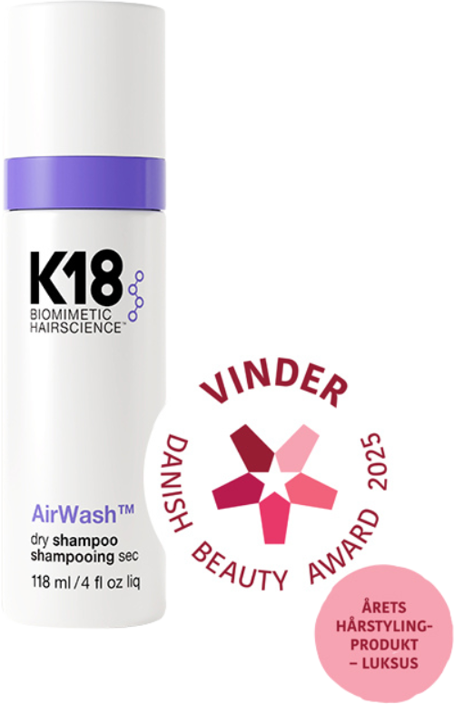 K18 AirWash Dry Shampoo, 118 ml