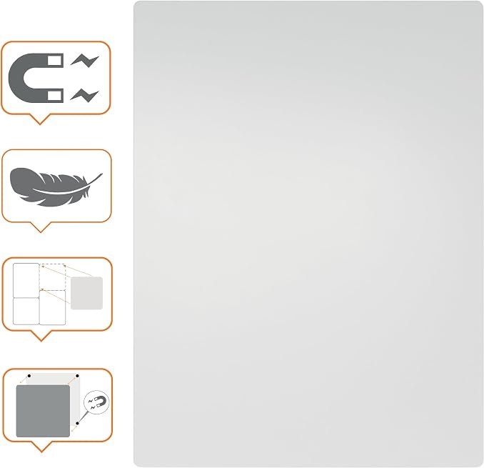 Nobo Ramlös Magnetisk Modulär Whiteboard 600x450mm