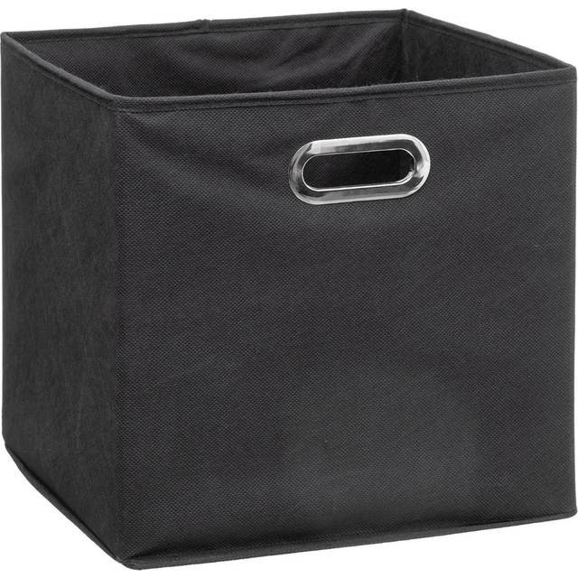 5Five Dunkelgraue Aufbewahrungsbox 31x31 cm Staukasten