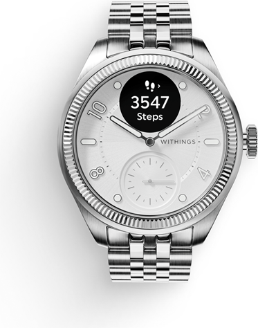 Withings ScanWatch Nova Brilliant Edition 39mm - Titanium Silver