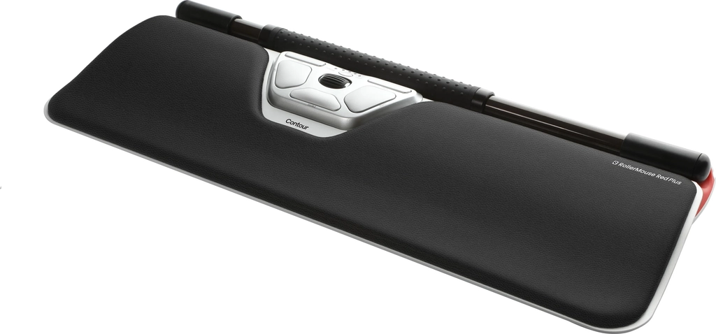 Contour RollerMouse Red Plus - Central pekdon - 7 knappar - Silver