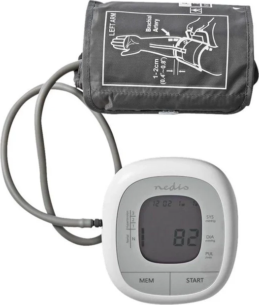 Nedis Blodtrycksmätare HCBL400WT - blood pressure monitor - white