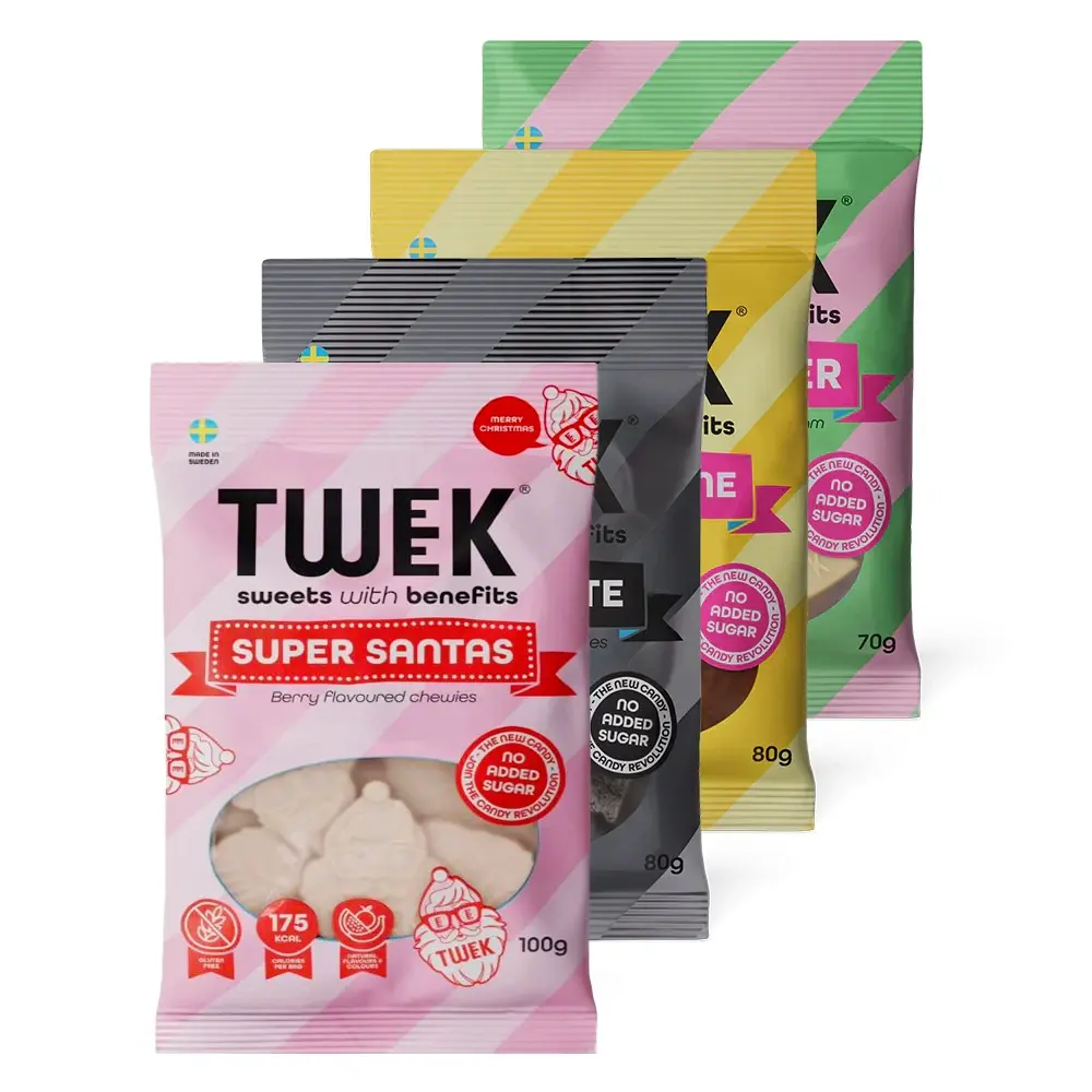 Tweek Candy 4x Bland Selv Sundt Slik