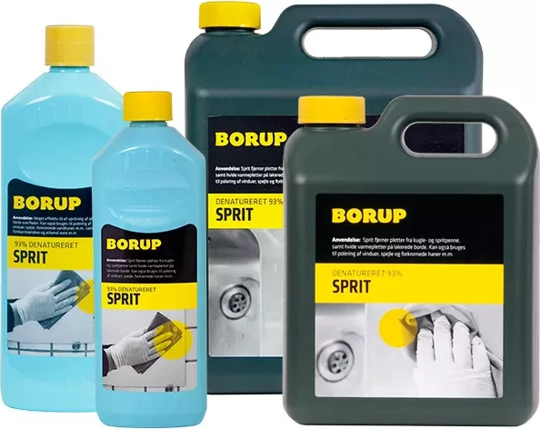 Borup Sprit Denatureret 93% 500 ml Husholdningssprit (153031050)