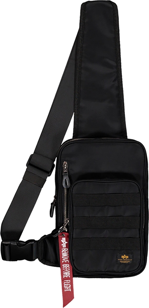Alpha Industries Label Sling Bag - Black