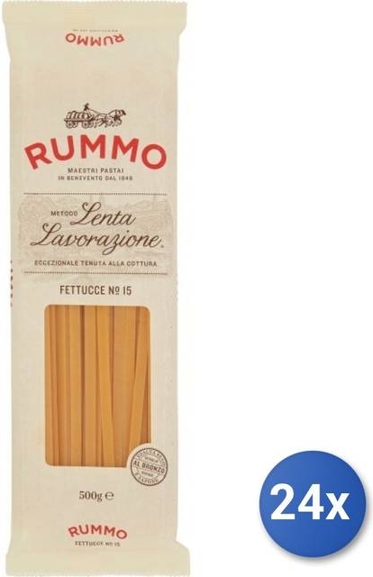 Rummo 24x Multipack Hartweizengrieß 15 Fettucce Gr 500