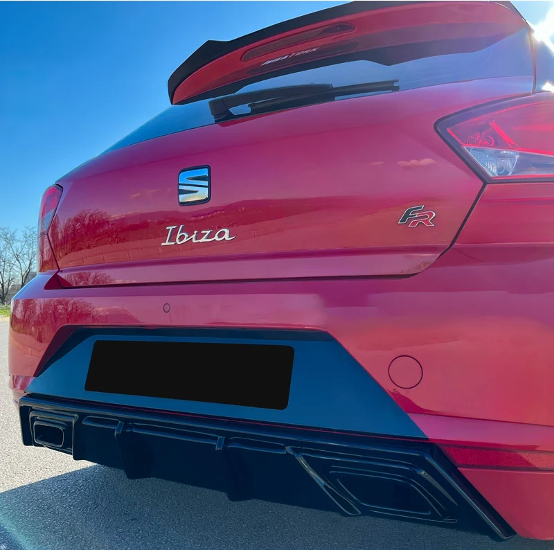oneway, bagkofanger diffusor, glossy sort, passer til seat ibiza (6f) 2017- inkl. fr