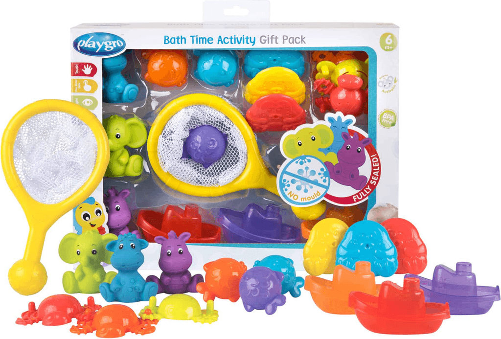 playgro badelegetøj, gaveæske