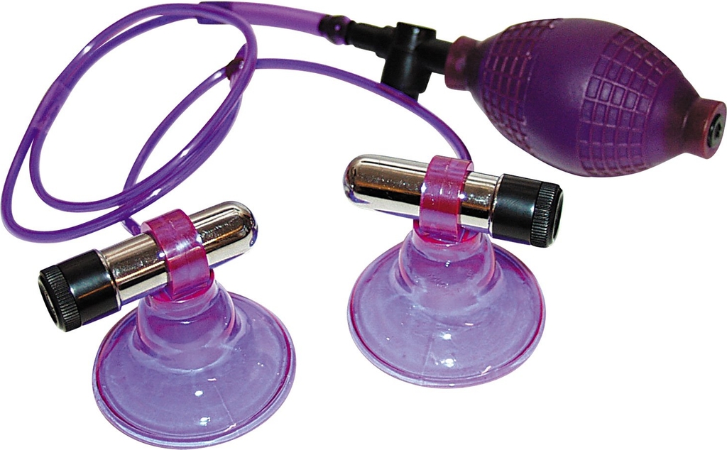 Ultra Violet Vibrating Nipple Suckers