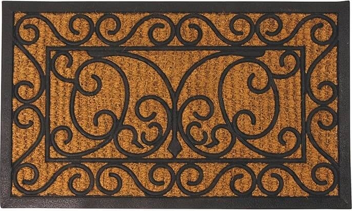 Esschert Design - Dørmåtte Coir i gummi 75 x 45 cm