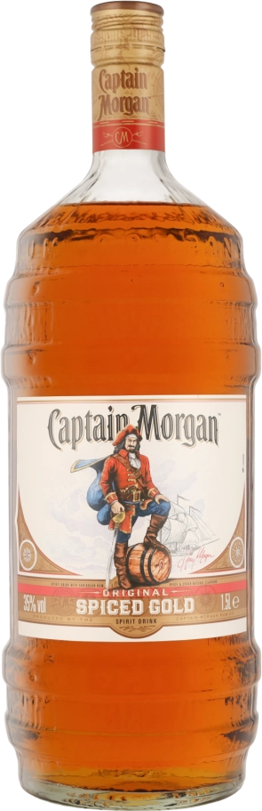 Captain Morgan Spiced Gold Barrel 1,5ltr Rom