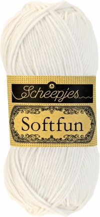 Scheepjes Softfun Garn Unicolor 2426 Natur