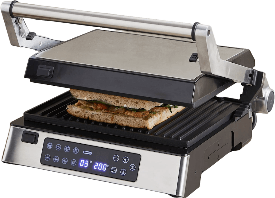 Hâws CG30006 Panini & Sandwich Grill m. digitalt termometer