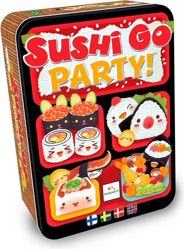 Lautapelit Sushi Go Party! (Nordic)