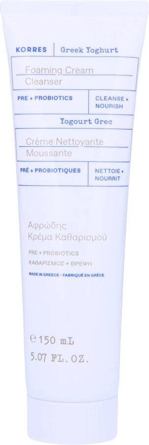 KORRES Greek Yoghurt Foaming Cream Cleanser (150 ml)