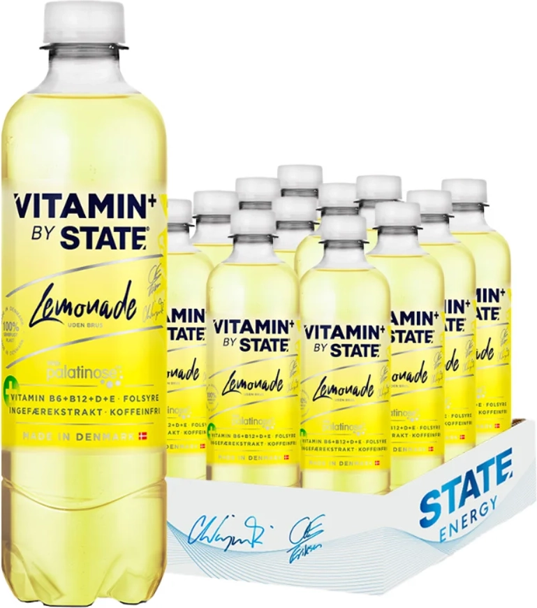 state vitamin+ daily lemonade (12 x 500ml)