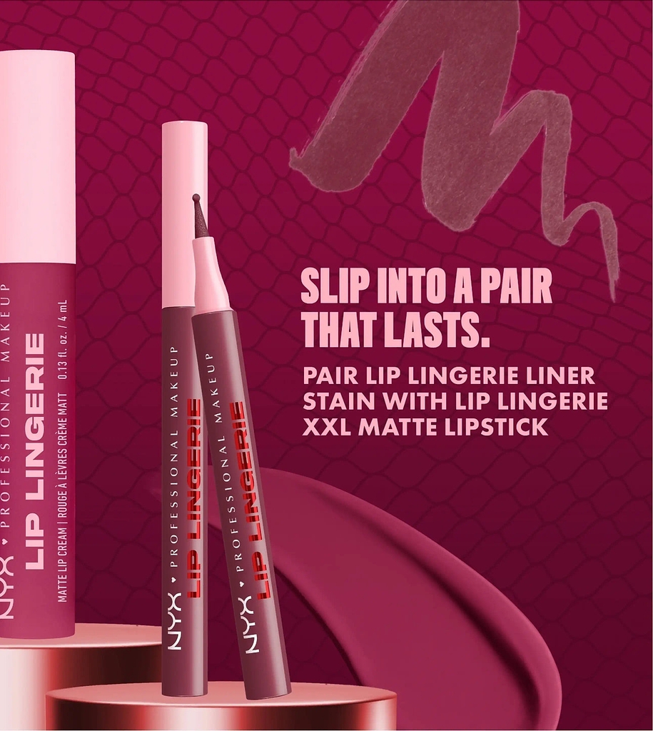 nyx professional makeup lip lingerie liner stain - lipliner