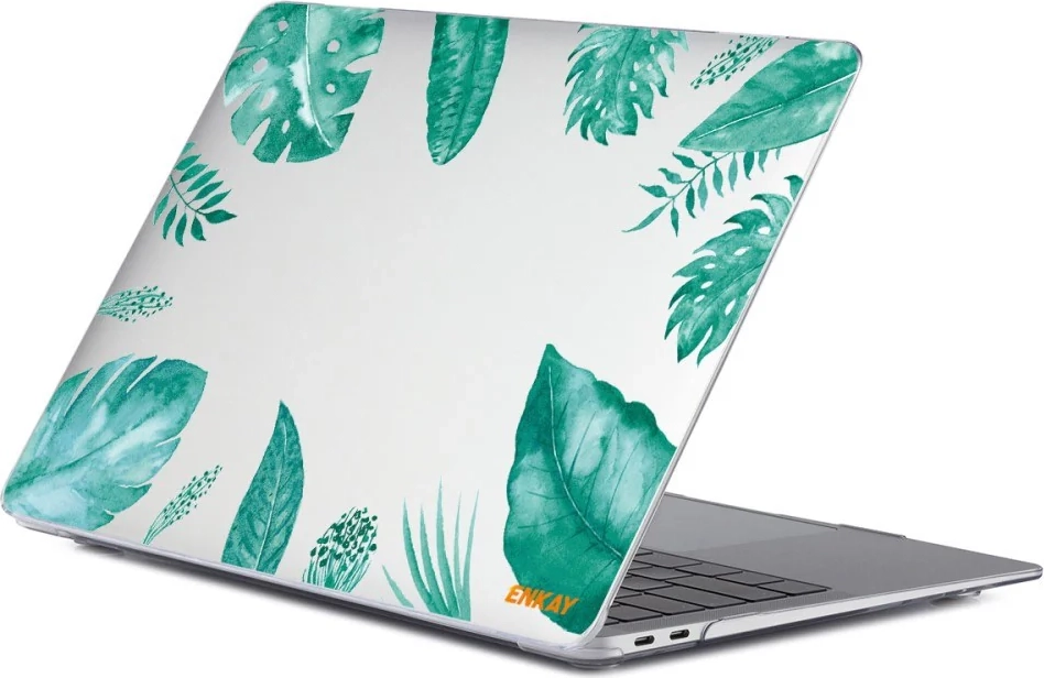 MacBook Pro 13 (2020-2022) ENKAY Hårdt Plastik Bærbar Cover m. Motiv - Blade