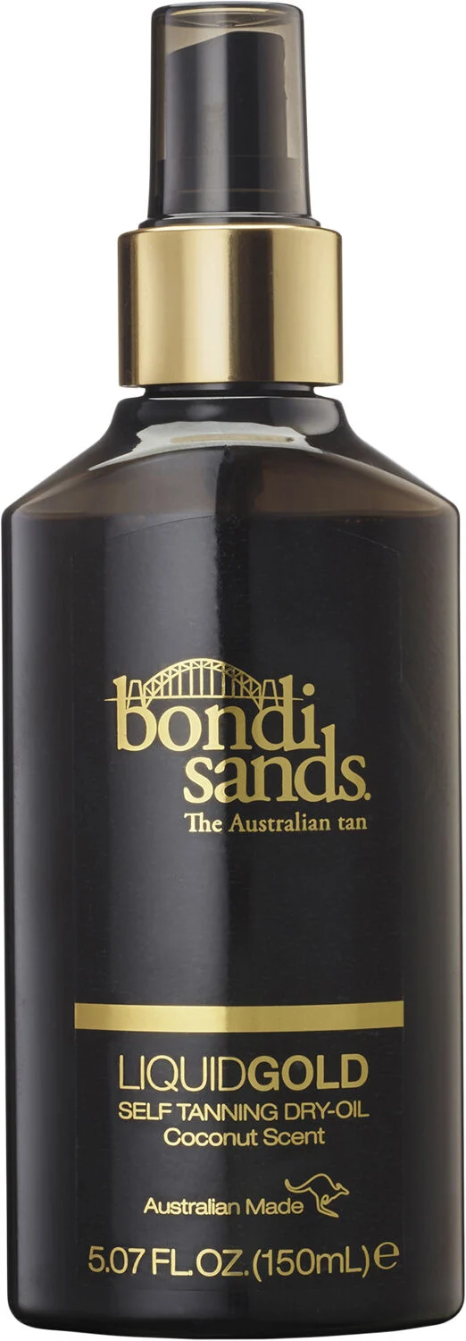 liquid gold self tanning dry oil