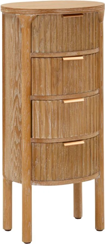 Elegant kommode i træ, MDF and jern - 38x33x5 cm