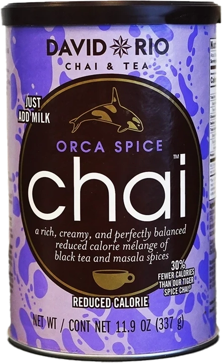 David Rio Orca Spice Chai Sukkerfri, 337g.