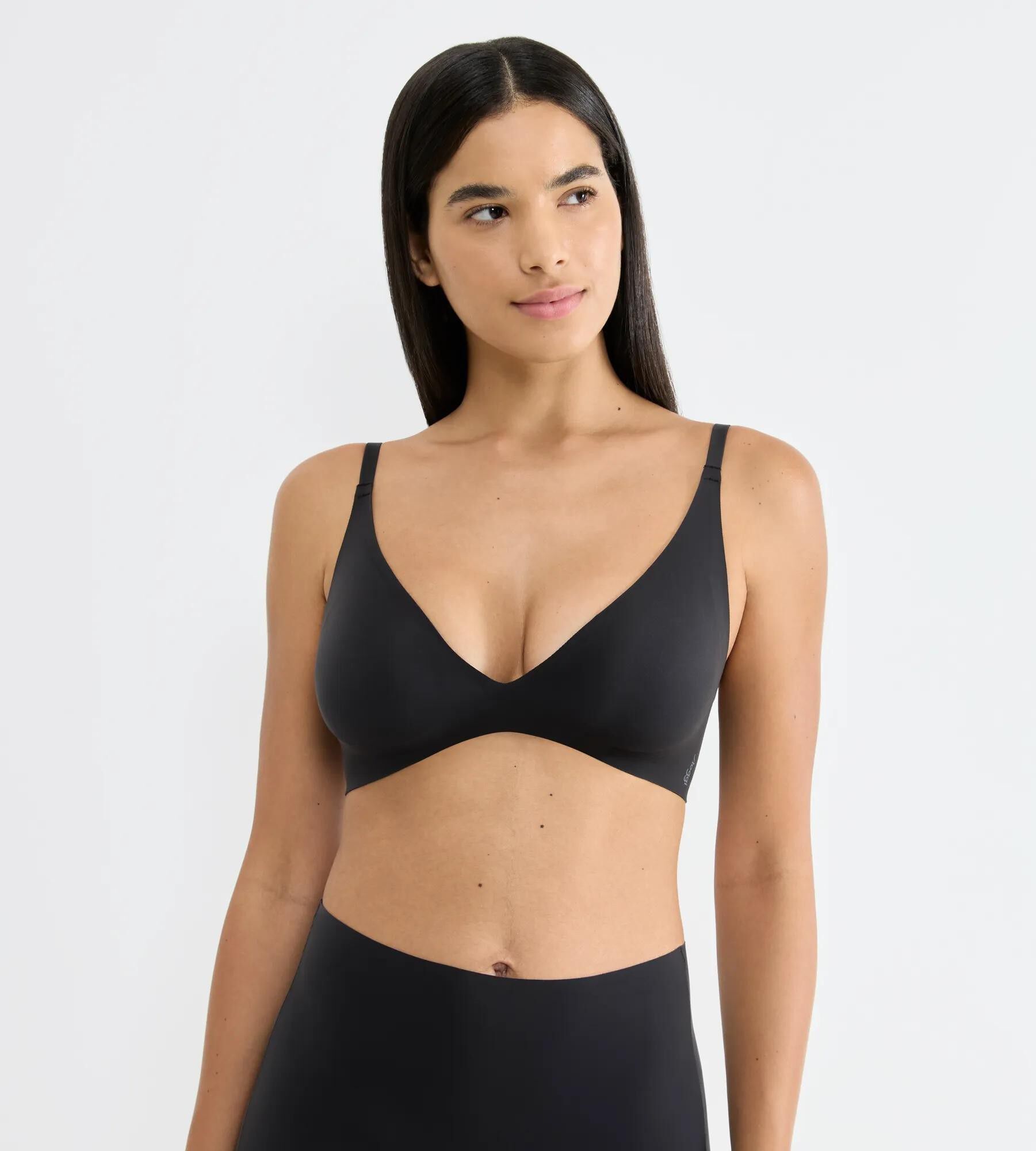 sloggi zero feel - soft bra - 0004 black