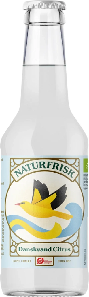 naturfrisk danskvand m. citrus ø