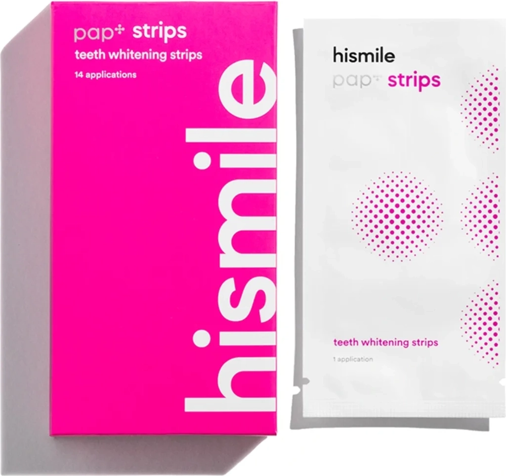 hismile pap+ whitening strips 14 stk
